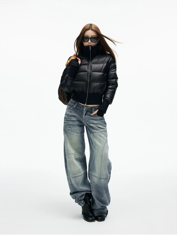 Mona Curved Panel Jeans