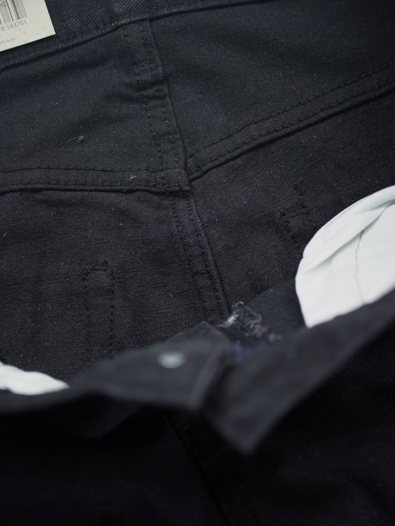 Black Minimalist Jorts