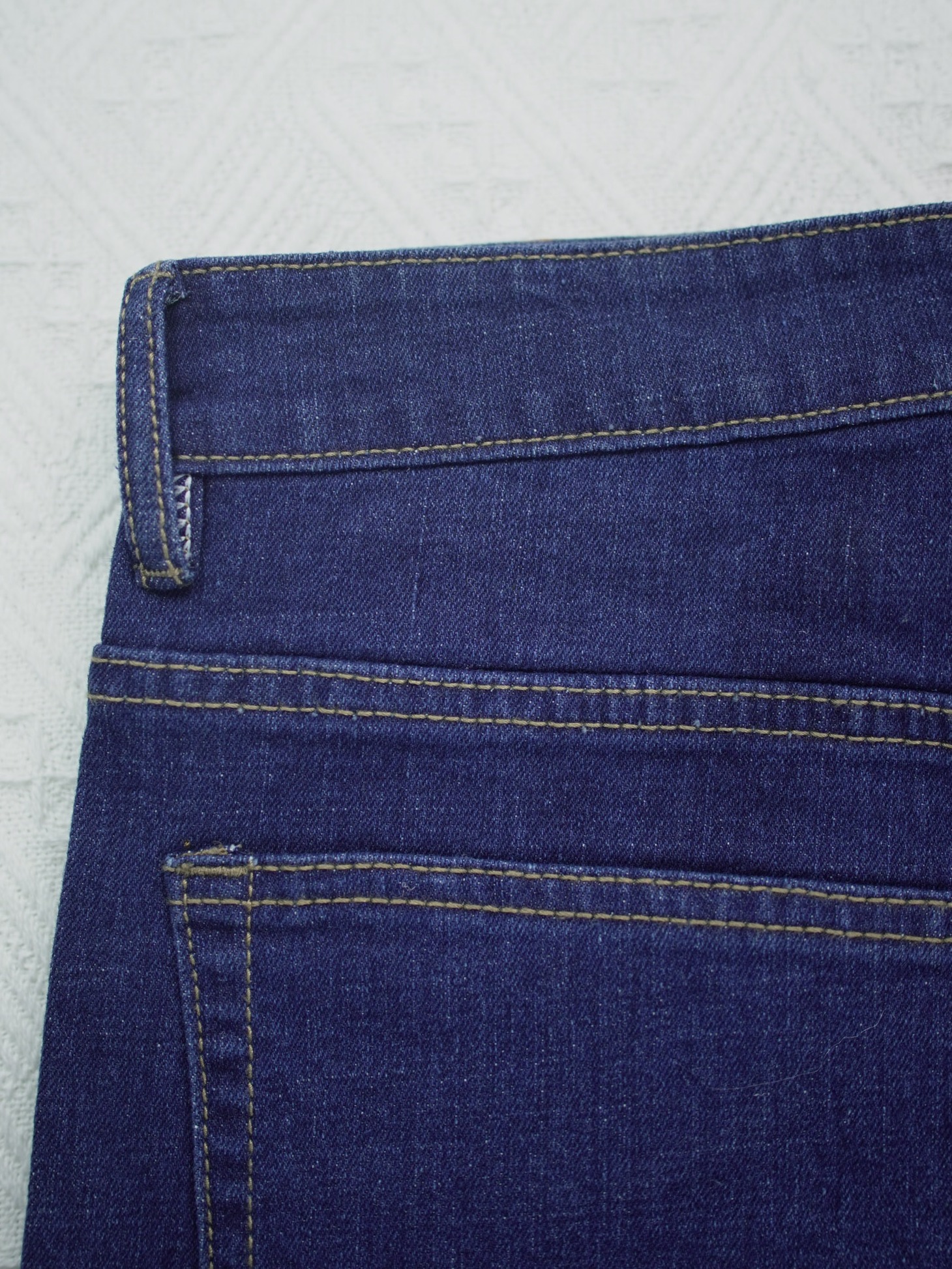 Classic Blue Slim-Fit Shorts
