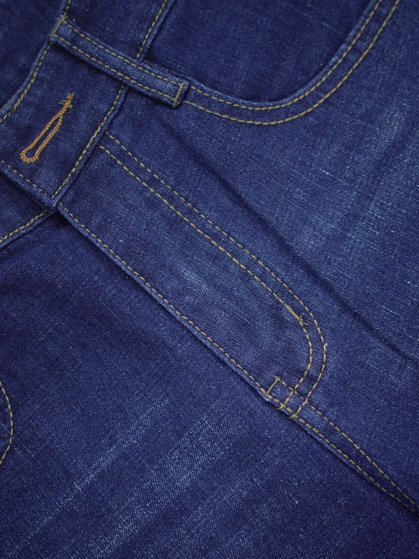 Classic Blue Slim-Fit Shorts