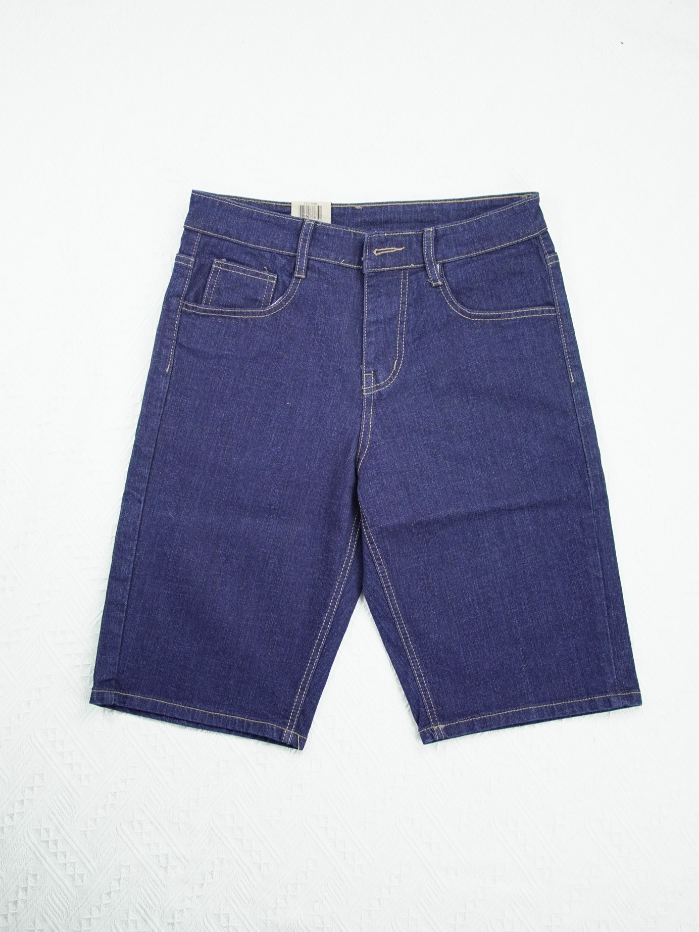 Raw Indigo Straight Shorts