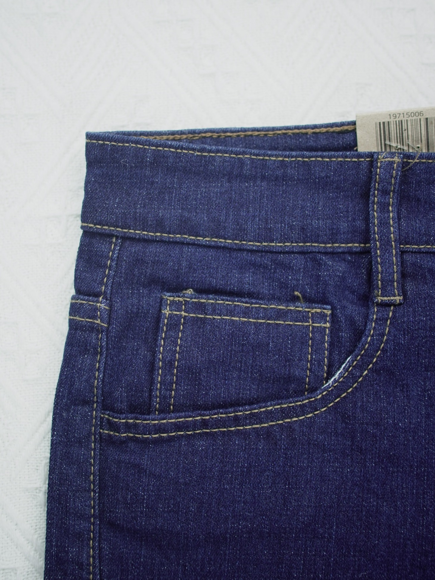 Raw Indigo Straight Shorts