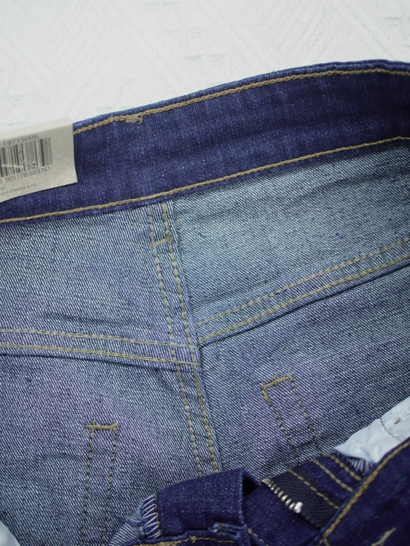 Raw Indigo Straight Shorts