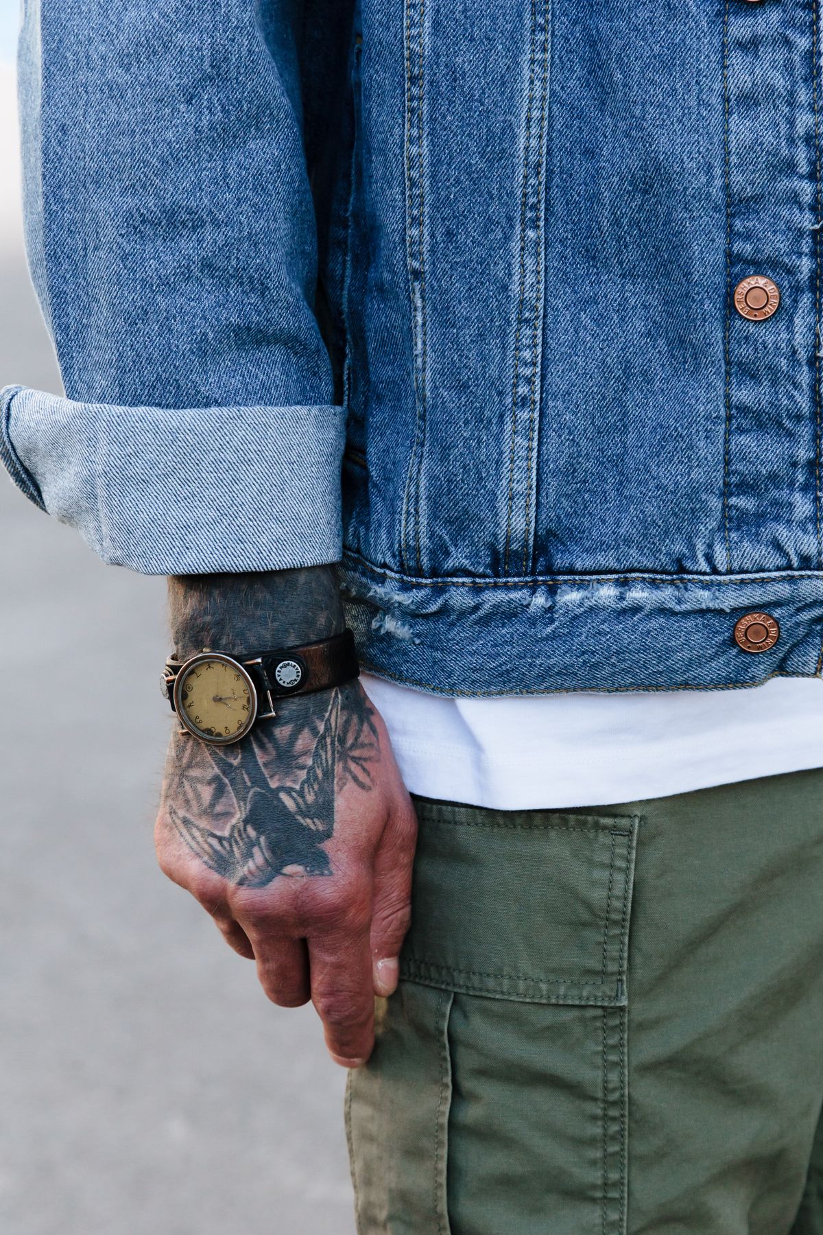 Áo Khoác Jean Nam Form Chuẩn Slimfit
