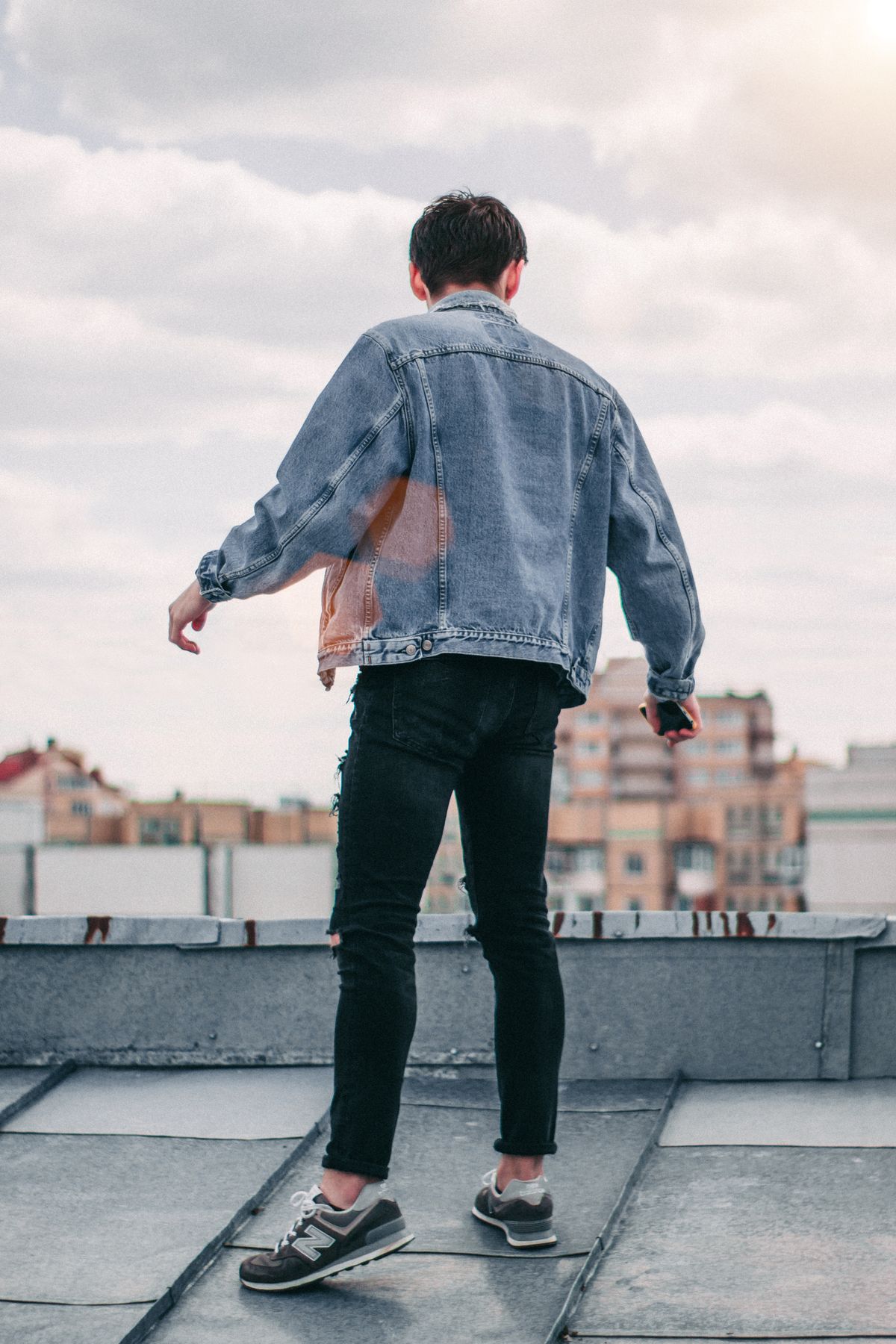 Quần Jean Nam Ống Đứng Form Chuẩn