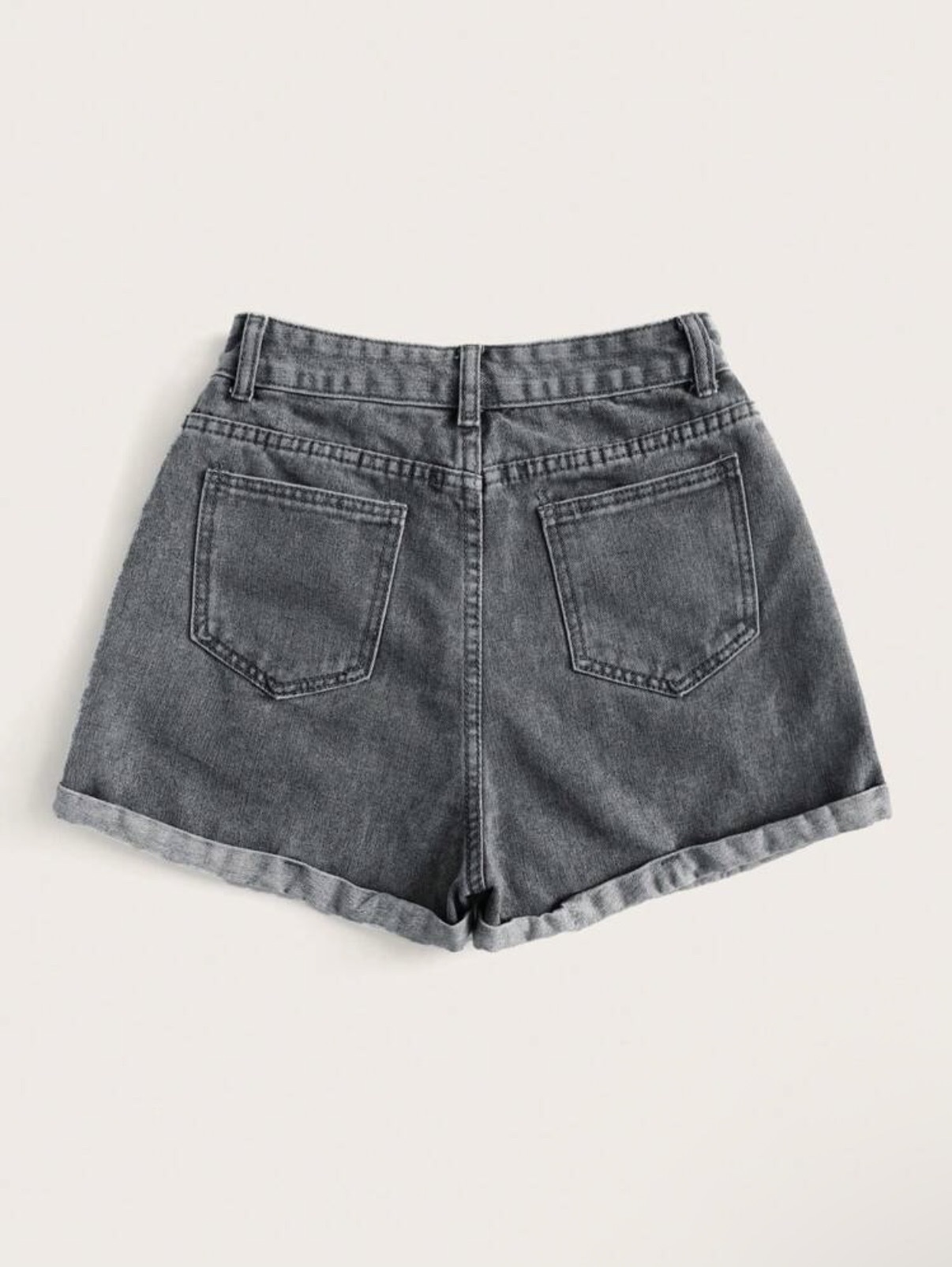 [NHÁP] Quần Short Jeans Wash Xanh Nhạt
